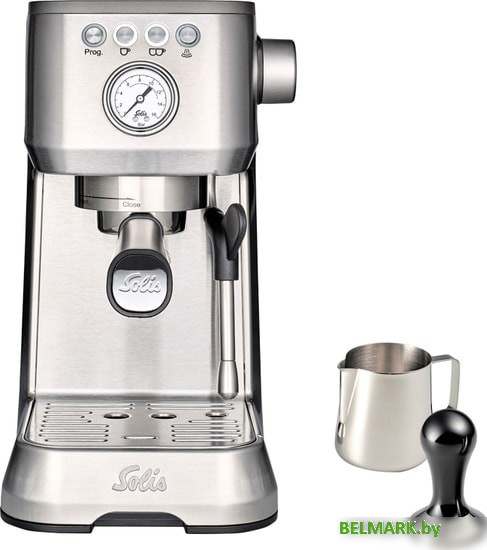 Рожковая помповая кофеварка Solis Barista Perfetta Plus (серебристый) - фото2