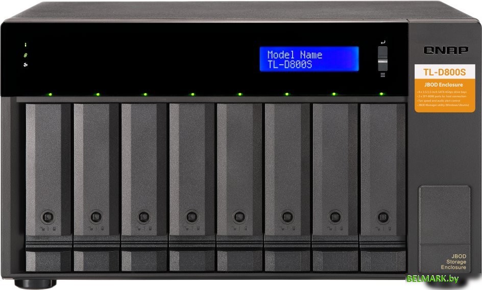 Сетевой накопитель QNAP TL-D800S - фото