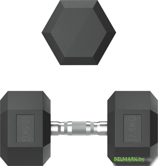 Набор гантелей Unixfit DBHEX17.5 17.5 кг - фото2