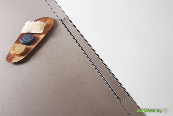 Трап/канал Berges Wasserhaus B1 Keramik 300 (матовый хром) - фото2