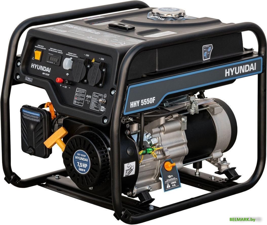 Бензиновый генератор Hyundai HHY 5550F - фото