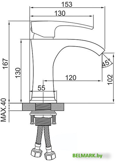 Смеситель Gerhans K11014B-7 - фото2