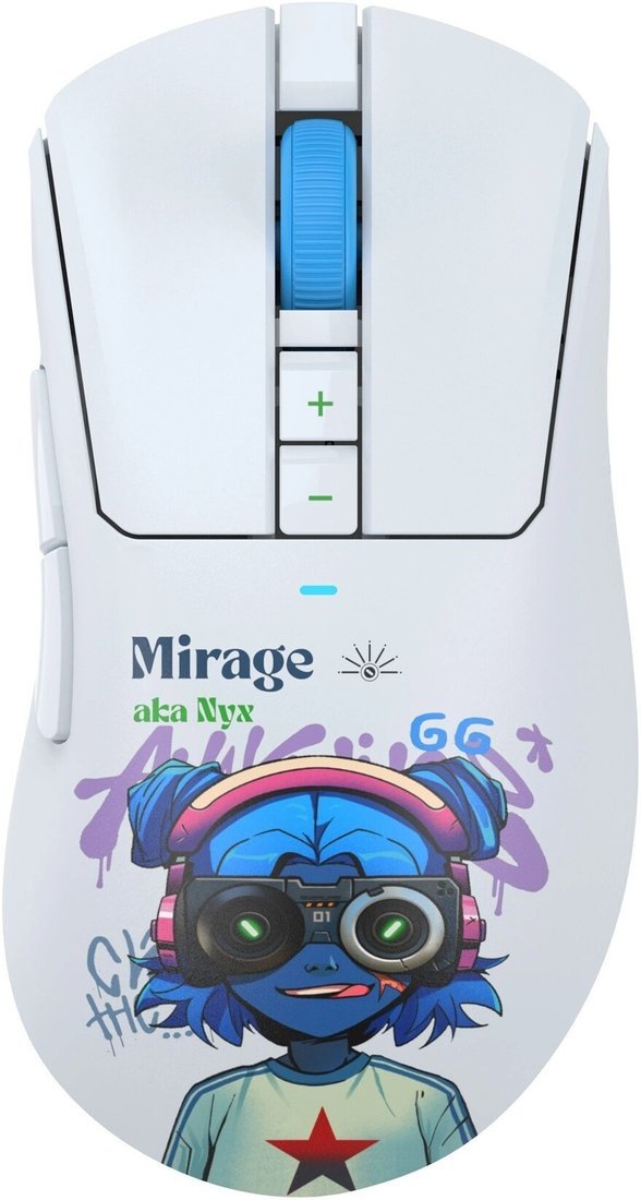 Игровая мышь A4Tech Bloody R73 Ultra Duo Nyx Mirage (белый) - фото