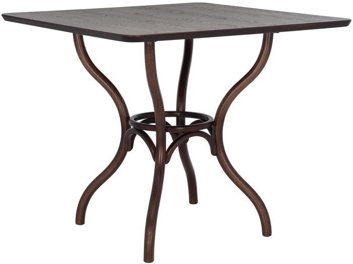 Кухонный стол Leset Тор квадратный (темный орех) - фото2