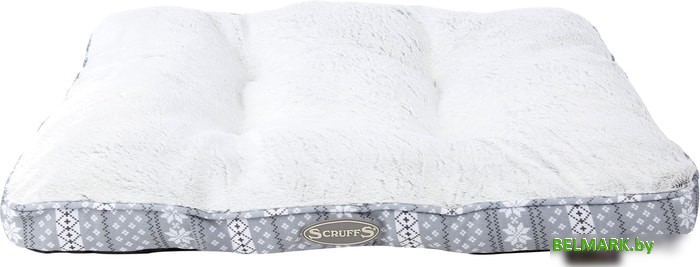 Лежак Scruffs Manhattan 660689 (бело-серый) - фото