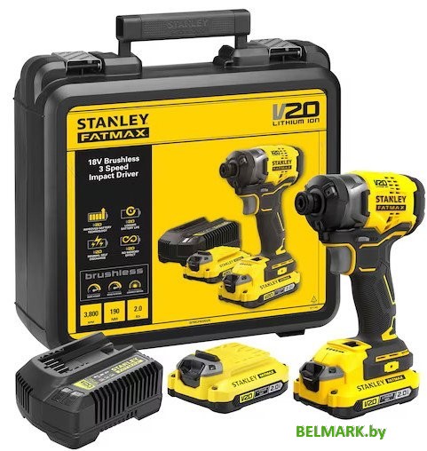 Винтоверт Stanley SFMCF820D2K (с 2-мя АКБ, кейс) - фото