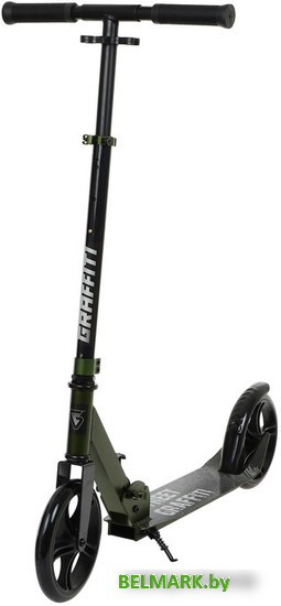 Двухколесный детский самокат Graffiti 7350706 (хаки) - фото