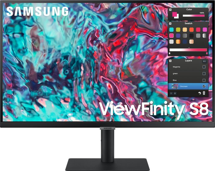 Монитор Samsung ViewFinity S8 LS27B800TGUXEN - фото