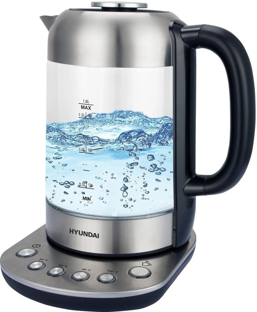 Электрический чайник Hyundai HYK-G8407 - фото
