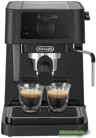 Рожковая помповая кофеварка DeLonghi Stilosa EC230.BK - фото