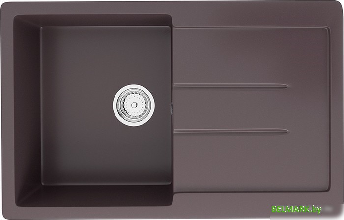 Кухонная мойка Ulgran U-507 (345 шоколад) - фото