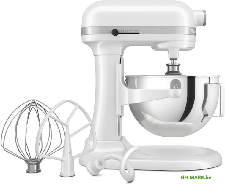 Планетарный миксер KitchenAid Heavy Duty 5KSM55SXXEWH - фото