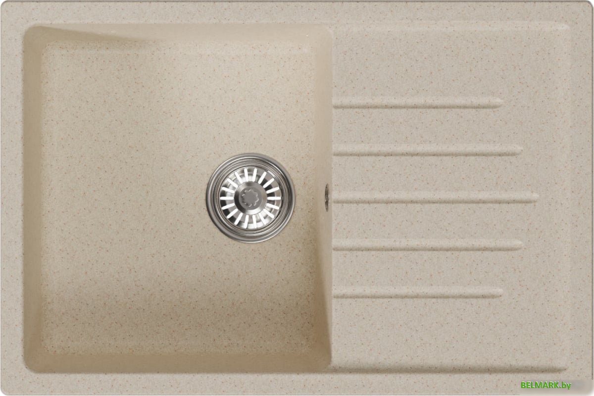 Кухонная мойка Mixline ML-GM19 551985 (бежевый) - фото