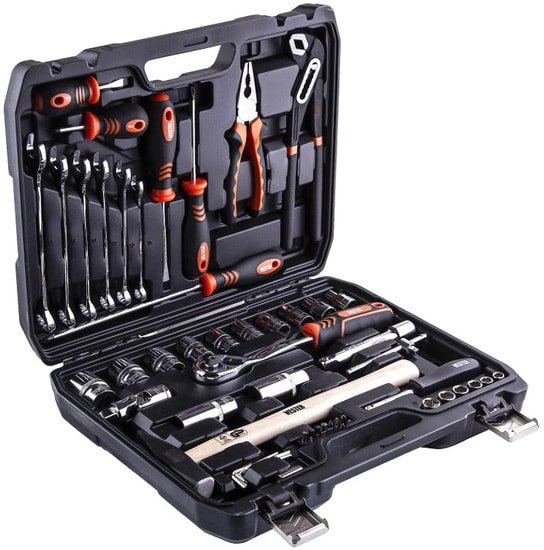 Универсальный набор инструментов Wester WT056 (56 предметов) - фото