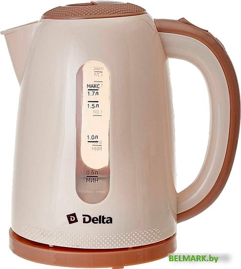 Электрочайник Delta DL-1106 (бежевый) - фото