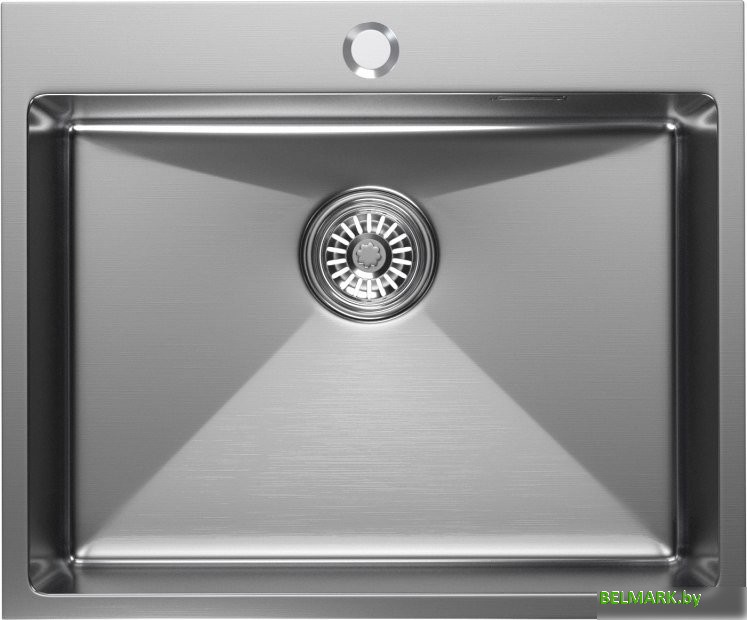 Кухонная мойка Mixline Pro 555133 (сатин, с сифоном) - фото