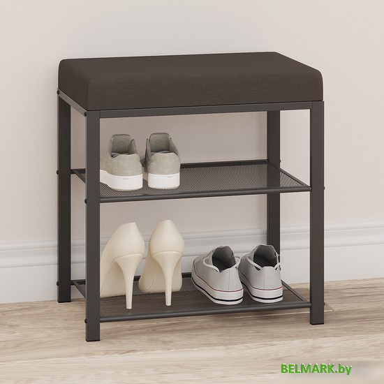 Банкетка ЗМИ Торонто 13S БТ13СГрС (графит/серый) - фото2