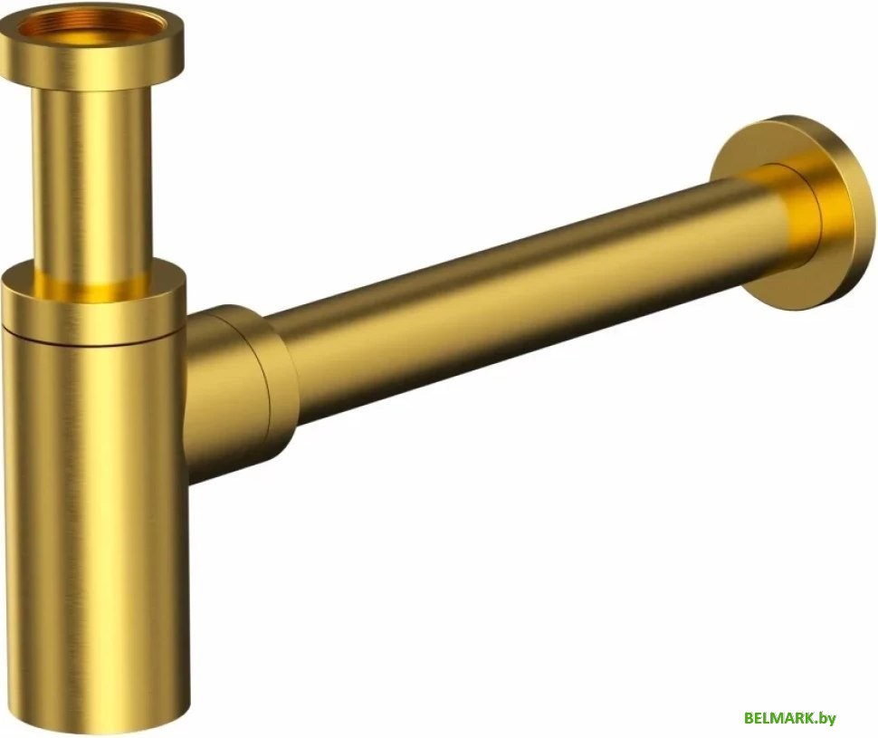 Сифон Whitecross A186GLB (брашированное золото) - фото