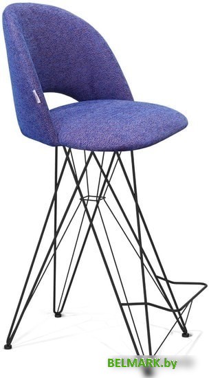 Стул Sheffilton SHT-ST34/S66 (синий мираж/черный муар) - фото