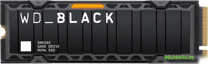 SSD WD Black SN850X NVMe Heatsink 1TB WDS100T2XHE - фото