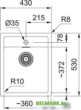 Кухонная мойка Franke Sirius SID 610-36 114.0496.101 (белый) - фото2