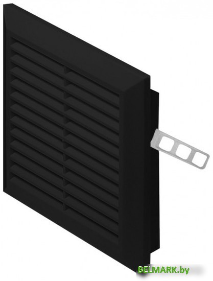 Вентиляционная решетка Awenta Classic T40CZ 17x17 (черный) - фото