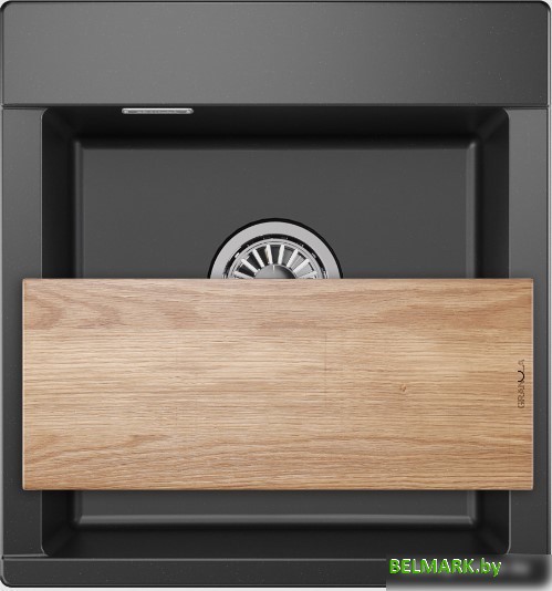 Кухонная мойка Granula ES-4701 (шварц) - фото