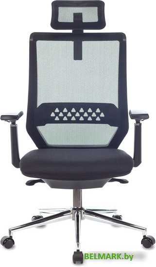 Кресло Бюрократ MC-612N-H/B/418B (черный) - фото2