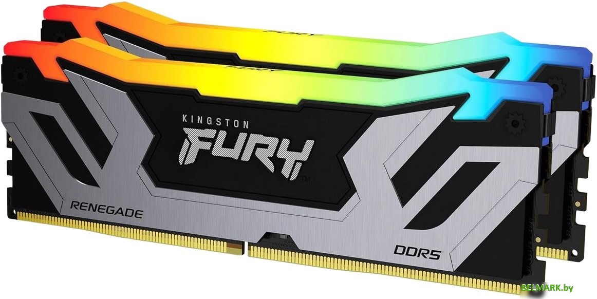 Оперативная память Kingston FURY Renegade RGB 2x24ГБ DDR5 CUDIMM 8400 МГц KF584CU40RSAK2-48 - фото