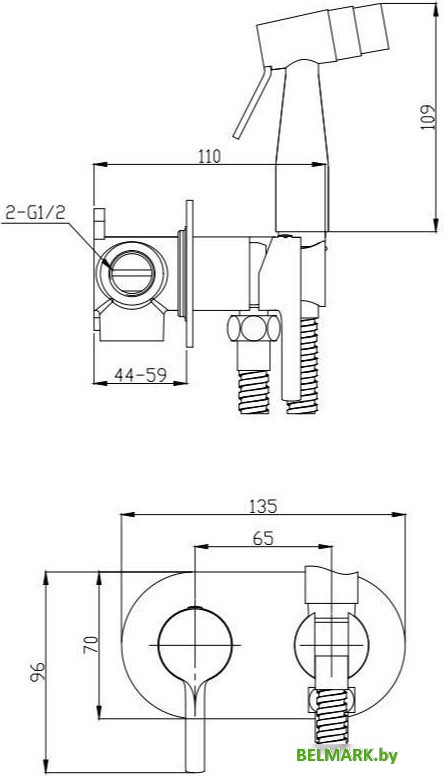 Гигиенический душ Raglo R20.52 - фото2