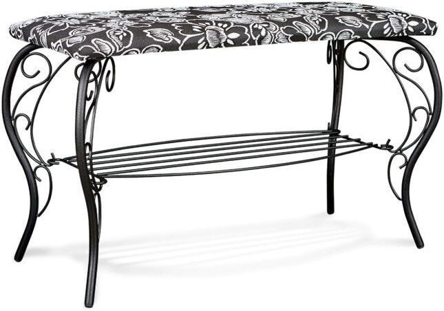 Банкетка Sheffilton Грация 685 черный/зарина - фото