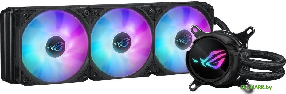 Система жидкостного охлаждения для процессора ASUS ROG Strix LC III 360 ARGB - фото