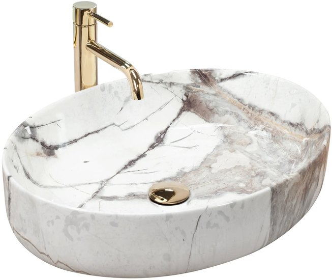 Умывальник Rea Queen Thunder Shiny - фото