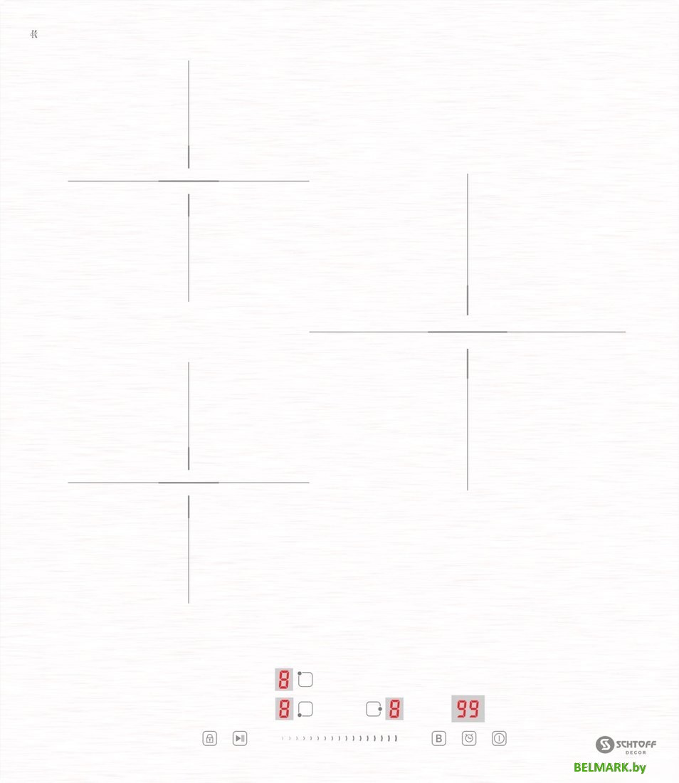 Варочная панель Schtoff IT4603 White - фото