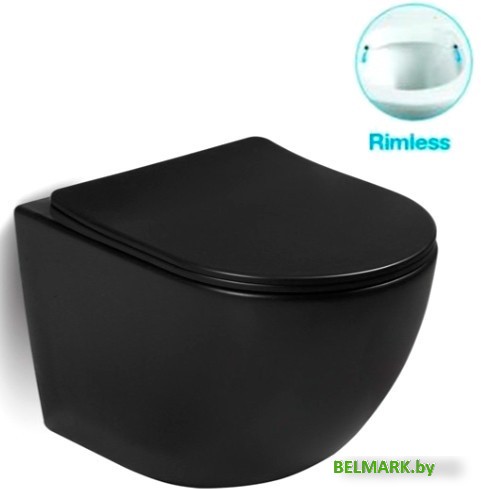 Унитаз подвесной SantiLine SL-5018MB - фото