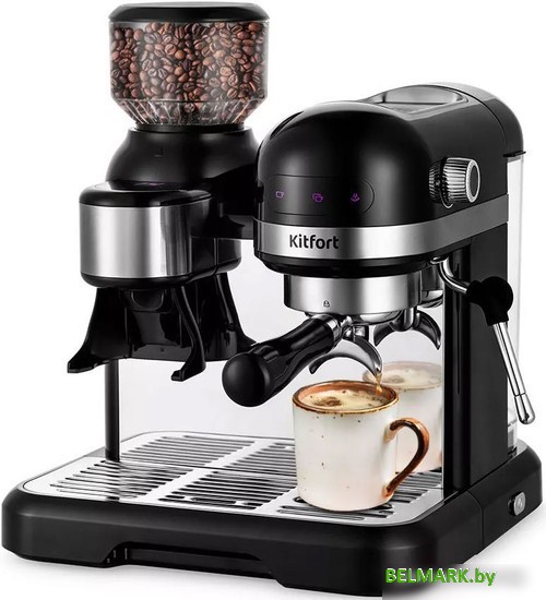 Рожковая помповая кофеварка Kitfort KT-7126 - фото