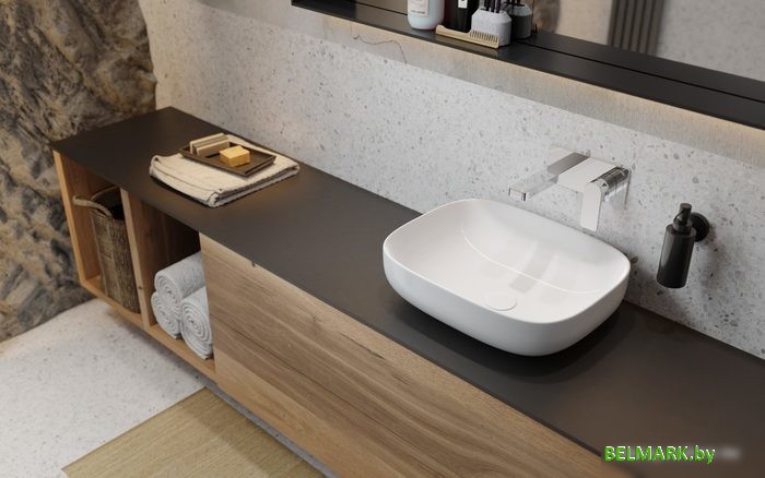 Умывальник Uptrend Hermosa (глянцевый белый) - фото