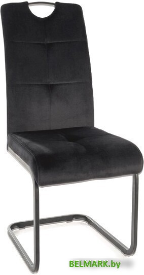 Стул Signal Axo Velvet (bluvel 19 черный/черный) - фото