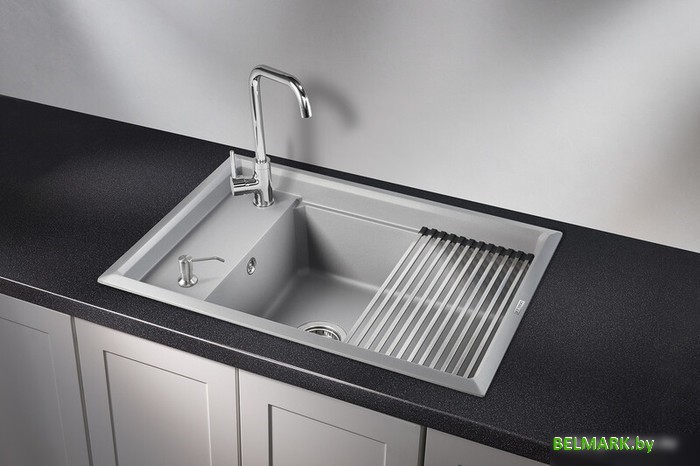 Кухонная мойка Granula KS-7305 (алюминиум) - фото2