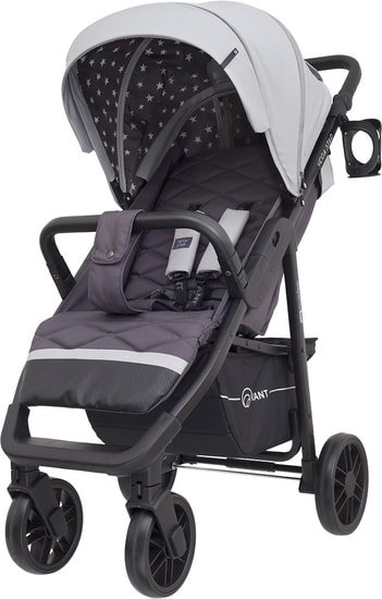 Коляска прогулочная «книга» Rant Vega Star (soft grey) - фото