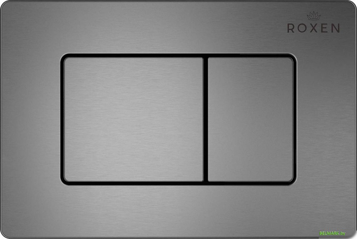 Унитаз подвесной Roxen Vine Tornado в комплекте с инсталляцией StounFix Dual Fresh 6 в 1 979021 (кнопка: оружейная сталь/металл) - фото2