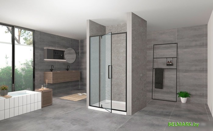 Душевая дверь Rea Rapid Swing 120 - фото2