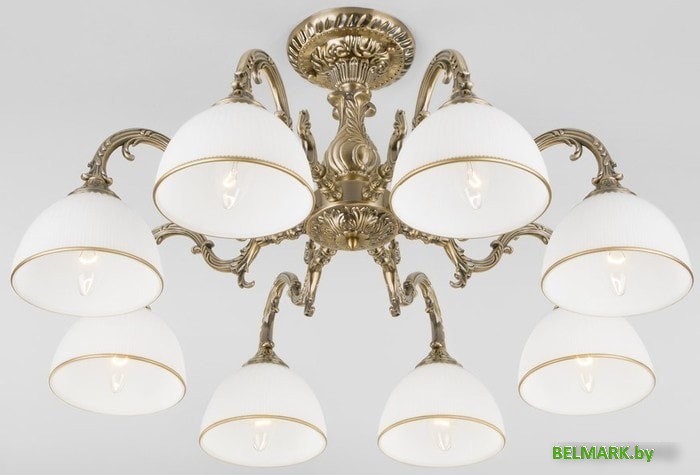 Подвесная люстра Евросвет 60106/8 (Античная бронза) - фото2