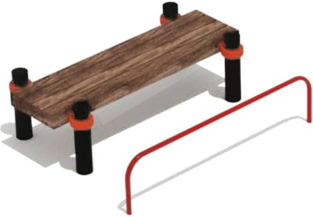 Скамья для пресса Dinamika ZSO-001915 - фото