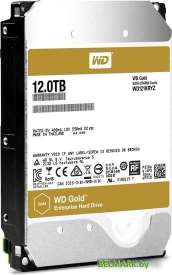 Жесткий диск WD Gold 12TB WD121KRYZ - фото2