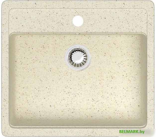 Кухонная мойка Teymi Helmi 57x50 T120108 (бежевый матовый) - фото