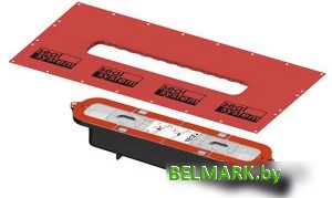 Сифон Tece Drainprofile 673002 (боковой слив) - фото