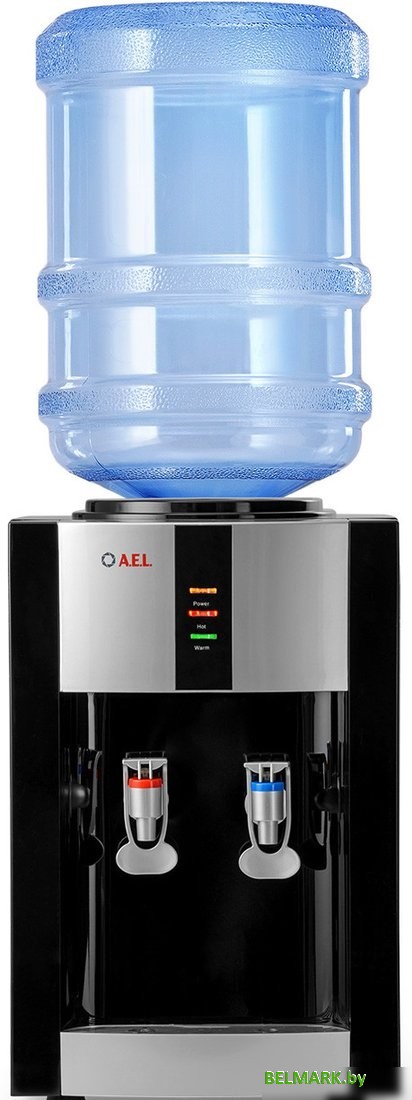 Кулер для воды AEL TD-AEL-47 (черный/серебристый) - фото