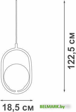 Подвесная люстра Vitaluce V2944-1/1S - фото2