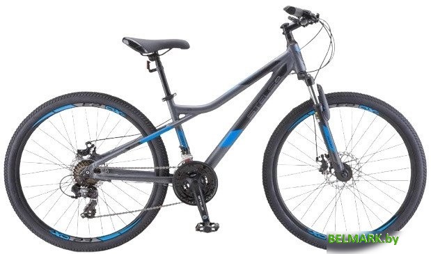 Велосипед Stels Navigator 610 MD 26 V050 р.14 (антрацитовый/синий) - фото